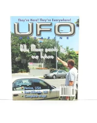 UFO Magazine Vol. 19 No. 5 Oct/Nov 2004 Aliens UFOS Abductions Sightings VG • $9.99