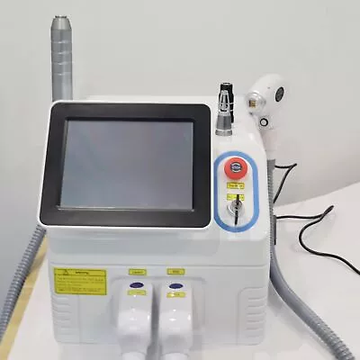 2 In 1 755/808/1064nm Laser Diode Hair Removal Nd Yag Tattoo Scar Removal Device • $1320
