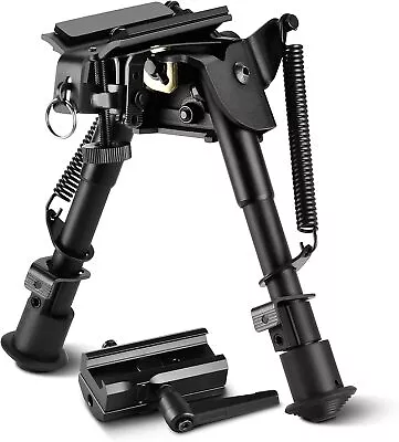 AOMEIKIE Rifle Bipod 6-9 Inch Extendable Tactical Bipod With 22 Mm Quick Release • £51.99