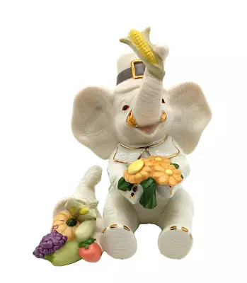 Lenox Pachyderm Elephant Porcelain Figurine Collectible Thanksgiving Gift • $39.99