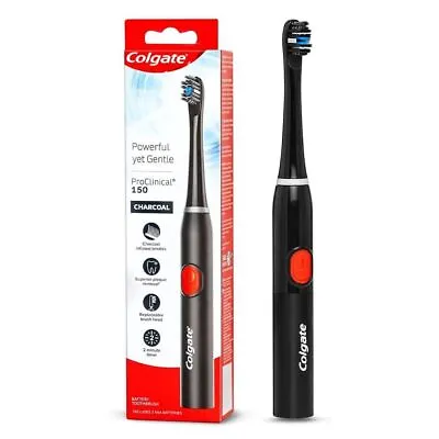 Colgate ProClinical 150 Charcoal Sonic Battery Powered Electric Toothbrush • £26.75