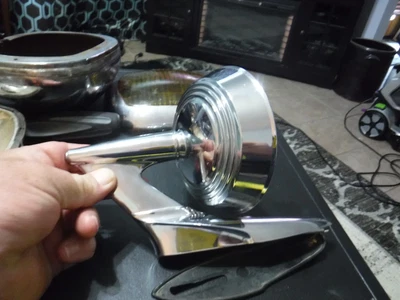 $80 • Buy Vintage Aftermarket Door Mirror Car Auto Automotive Chrome 