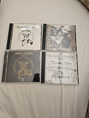 Michael Schenker 4 Cds. Thank You 1 2 3 & Orchestra Mint Condition • $34.95