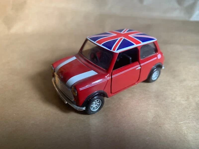 Corgi 04410 Flame Red Mini Union Flag Roof • £0.99