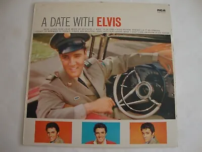 Elvis Presley LP A Date With Elvis (Green International) (RCA INTS-5032 UK) • $14.92