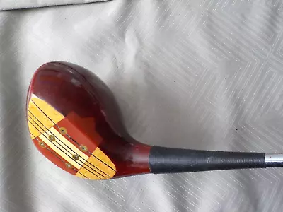 MacGregor Jack Nicklaus Super Eye O Matic Persimmon Driver Stiff • $35.90