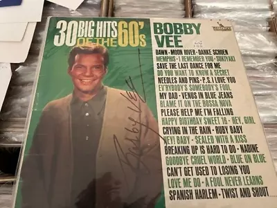 LP Record With Jacket On Liberty Bobby Vee LST 3385 AUTOGRAPHED • $54