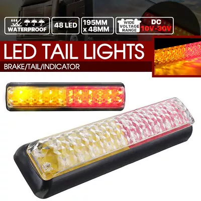 $26.50 • Buy 2X Trailer Lights LED Tail Lights Truck Ute Caravan Indicator 12V 24V Lamp Stop