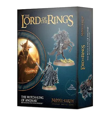 The Witch-King Of Angmar Lord Of The Rings Hobbit Games Workshop NIB • $29.75