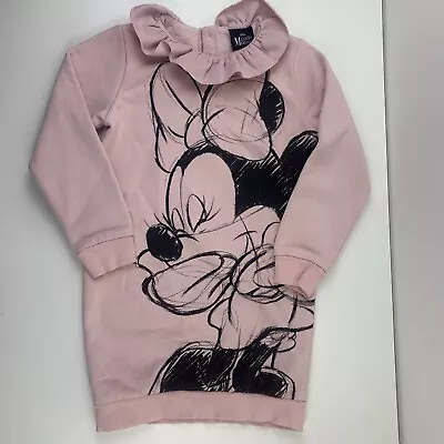 Disney Minnie Mouse Longline Jumper 7 Years • £3.75