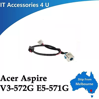 DC Power Jack For Acer V3-572G E5-571G E5-571PG DC30100RJ00 DC30100QJ00 • $12