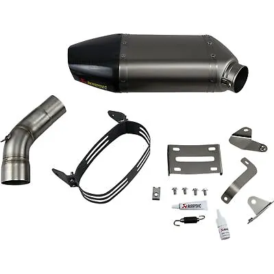 Akrapovic Muffler - Titanium - '07-'08 ZX-6R S-K6SO5-HACT • $964.43