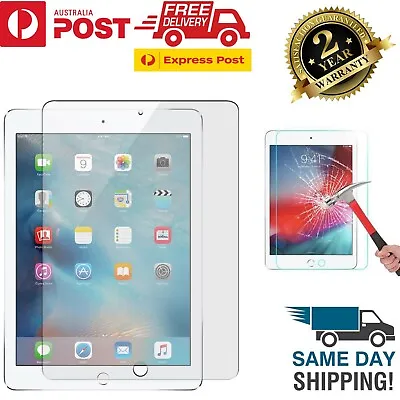 Apple IPad Air 1st 2nd 3rd IPad 5th 6th 7th Gen Tempered Glass Screen Protector • $8.41