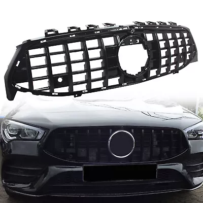 For W118 CLA 2020 2021 2022 CLA63 GT ALL BLACK GRILLE AMG ClA180 CLA250 ClA260 • $133.93