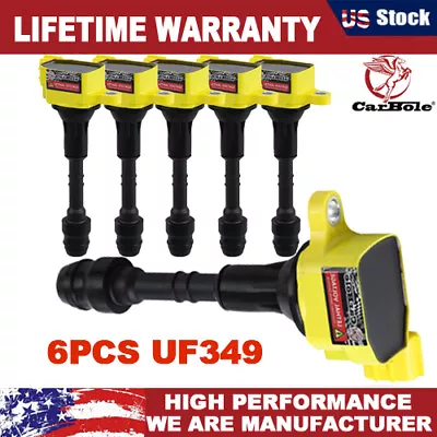 Ignition Coil Pack UF349 For Nissan Altima Frontier Maxima Quest Pathfinder V6 • $79.95