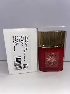 Must De Cartier  Pure Parfum Spray 1.6oz Spy As Shown • $329