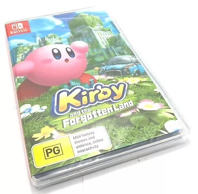 Kirby And The Forgotten Land (pg) Nintendo Switch Brand New Sealed • $69