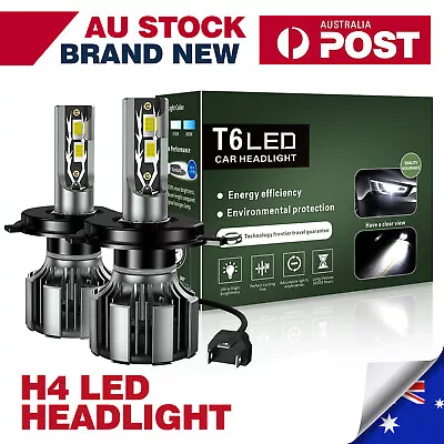2x H4 LED Headlight Bulbs Globes For Holden Commodore HSV SS VR VS VT VX VY VZ • $34.67