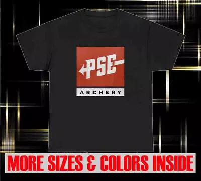 Hot New PSE Archery Logo Men's Black T-Shirt Size S-5XL Funny • $14.99
