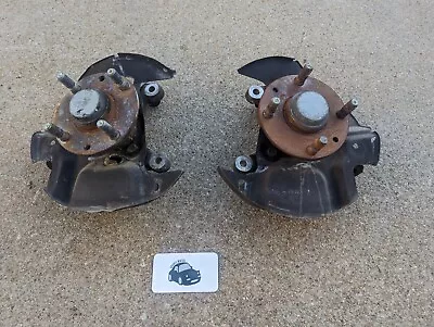 Mazda Miata 90-93 Pair Front Hub Spindle Assemblies Non ABS Knuckles OEM • $140