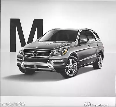 2015 15  Mercedes Benz M Class   Original  Brochure  • $13.69