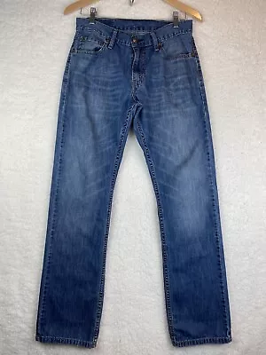 Levis 514 Jeans Men's 30x32 Blue Slim Straight Medium Wash • $34.90