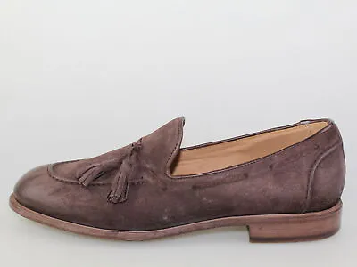 Men's Shoes MOMA 9.5 (EU 425) Loafers Brown Suede DF626-425 • $115.90