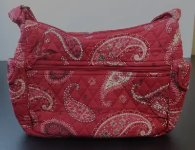 Vera Bradley Mesa Red Shoulder Bag Paisley Purse • $19.95