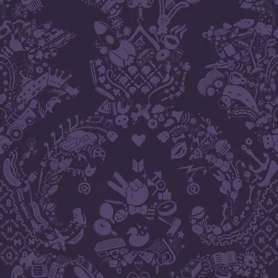 New World Damask Wallpaper For Living Room Wallpaper Bedroom Wallpaper • £158