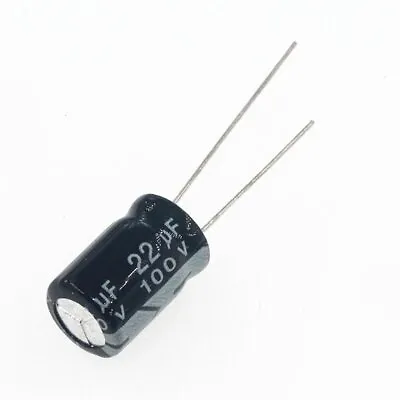 Electrolytic Capacitor 100V 1uF 2.2uF 3.3uF 4.7uF 10uF 22uF 33uF 47uF 68uF 100uF • $3.63