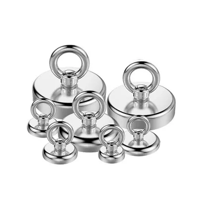 Neodymium Magnets Search Magnet Ultra Strong Fishing Salvage N52 Magnetic Rings • $18.99