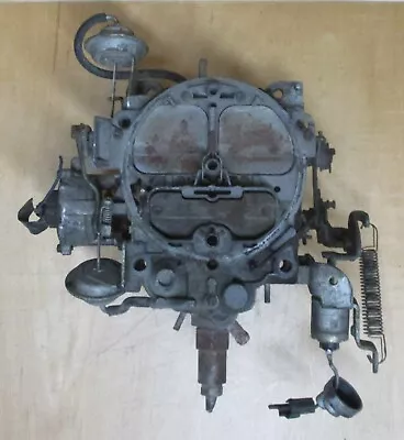 Used 4 Barrel Rochester Q-jet Carburetor 17057256 Baa 1037 R4-m4mc 1977-1979 Bop • $60