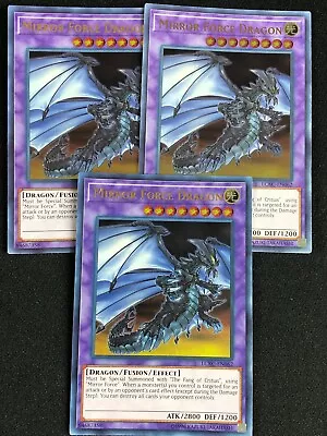 Yugioh Mirror Force Dragon Lckc-en062 Ultra X3 Nm • $5.99