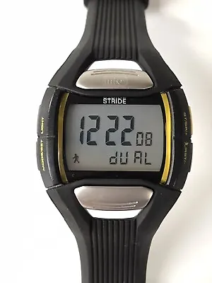 Mio Stride Men's Watch Digital Dial Day Date Alarm Stopwatch 50M Water Resistant • $30