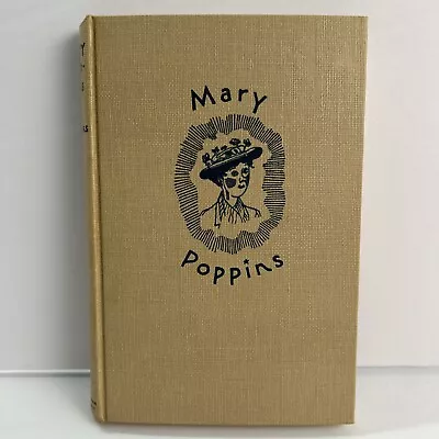 1934 Mary Poppins P.L. Travers True 1st American Edition Hard Cover Book • $550