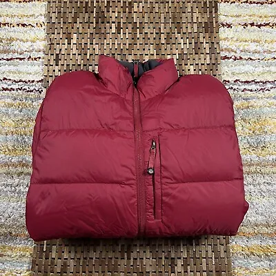 LL Bean Mountain Parka Goose Down Puffer Jacket Jacket Men’s Large L • $74.95
