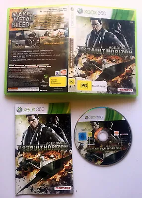 Ace Combat Assault Horizon - Microsoft Xbox 360 Game Complete With Manual AS NEW • $19.90