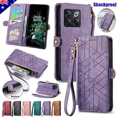 $15.19 • Buy For OPPO Find X5 A78 A17 A96 A57 A74 Reno8 Zipper Wallet Case Flip Leather Cover