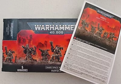 Warhammer 40000 Chaos Space Marines Havocs • $30