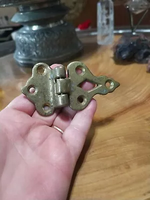 $12.99 • Buy Vintage Brass Cabinet Hinge