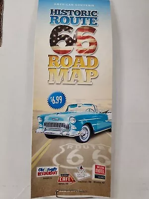 HISTORIC ROUTE 66 TRAVEL ROAD MAP CHICAGO TO LA 97th  2023 EDITION! BEST GUIDE!! • $6.99