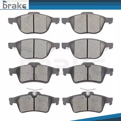 Front And Rear Ceramic Brake Pads For 2012 2013 - 2015 Ford Focus Performan 8pcs • $38.73