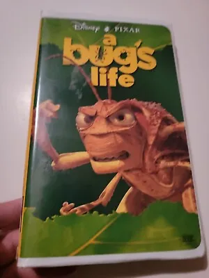 Disney Pixar A Bug's Life (VHS 1999) White Clam Shell Case Hopper Cover Movie • $7.03