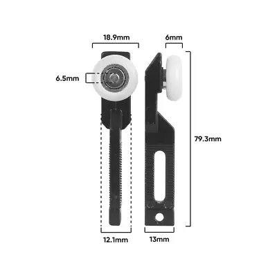 Rolltrak Adjustable Zamak Hanger And Acetal Roller • $24