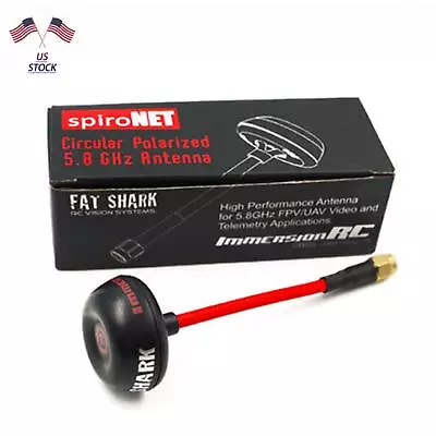 5.8GHz Circular Polarized SpiroNet FPV Antenna SMA Antenna For Immersion RC G • $13.69