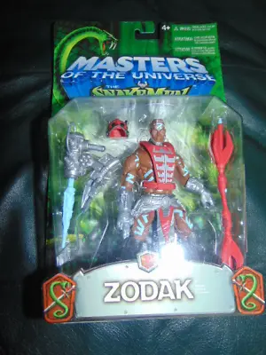 2003 Motu 200x Snakemen Zodak Masters Of The Universe He-man Action Figure New • $60