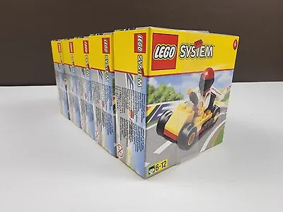 Lot Of 5 Lego System Set 1251 Sealed In Box Vintage Dragster 1999 Shell Race Car • $70