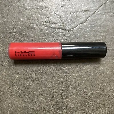 Genuine MAC Lipglass Lip Gloss Russian Red Medium Dark Red New UK Seller • £10.69