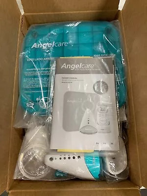 Angelcare Movement And Sound Monitor Aqua/White (Model AC401-A) • $44.99