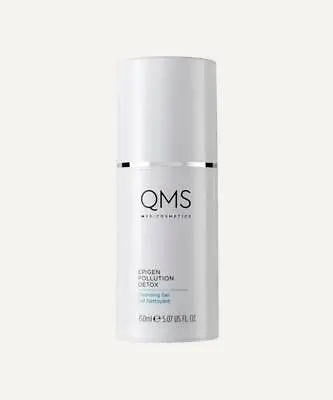 QMS Medicosmetics Epigen Pollution Detox Cleansing Gel 150ml/ Shipping Worldwide • £30.50